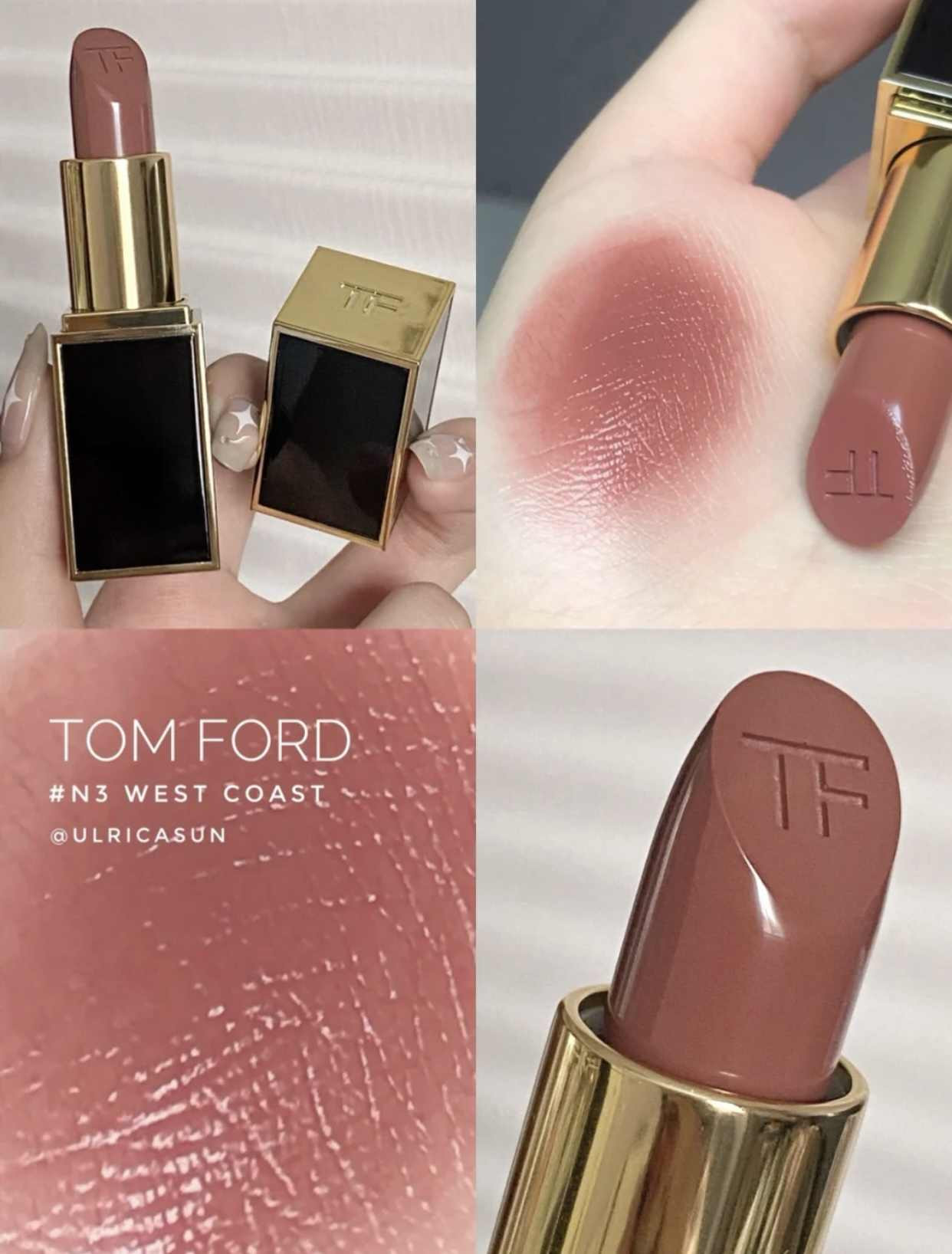 Tom Ford Lip Color Satin Matte N3 – Hồng Trầm